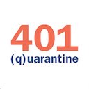 Ecranul de extensie 401(q)quarantine pentru extensia magazinul web Chrome din OffiDocs Chromium
