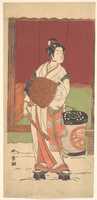 Free download The Actor Ichikawa Monosuke II in the Role of Daito-no-miya Disguised as a Komuso free photo or picture to be edited with GIMP online image editor