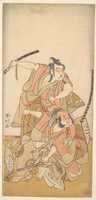 Free download The Actor Ichikawa Yaozo II in the Role of Soga no Goro free photo or picture to be edited with GIMP online image editor