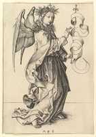 Free download The Annunciation: The  Angel Gabriel free photo or picture to be edited with GIMP online image editor
