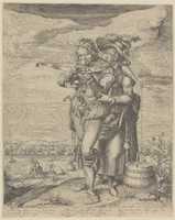 Free download The Archer and the Milkmaid free photo or picture to be edited with GIMP online image editor