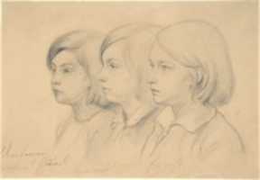Free download The Artists Children: Friedrich, Emil, and Ernst free photo or picture to be edited with GIMP online image editor