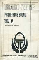 Free download Theatro Technis Prometheus Bound Poster free photo or picture to be edited with GIMP online image editor
