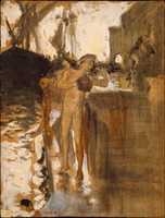 Безкоштовно завантажте The Balcony, Spain [and] Two Nude Bathers Standing on a Wharf безкоштовну фотографію чи зображення для редагування за допомогою онлайн-редактора зображень GIMP