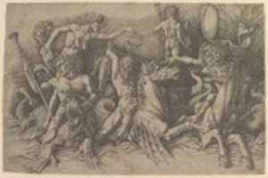 Free download The Battle of the Sea Gods (Left portion of a  frieze) free photo or picture to be edited with GIMP online image editor