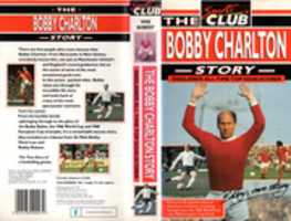 Free download The Bobby Charlton Story UK VHS 1992 Cover free photo or picture to be edited with GIMP online image editor