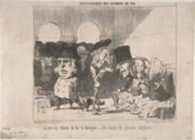 Scarica gratis La stazione ferroviaria di Boulogne. Un treno per escursioni in inglese (La gare de chemin de fer de Boulogne. Un train de plaisir anglais), da Physionomies des Chemins de Fer (Physiognomies of the Railways) foto o immagini gratuite da modificare con l'editor di immagini online GIMP