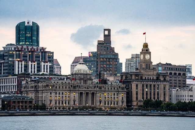 Free download the bund building city shanghai free picture to be edited with GIMP free online image editor