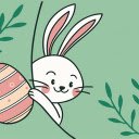 The bunny and the egg  screen for extension Chrome web store in OffiDocs Chromium