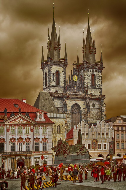 Free download the cathedral towers belfry free picture to be edited with GIMP free online image editor