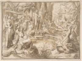 Ovids Metamorphosis (Book V: 294-678) থেকে The Challenge of the Pierides বিনামূল্যে ডাউনলোড করুন GIMP অনলাইন ইমেজ এডিটর দিয়ে বিনামূল্যের ছবি বা ছবি সম্পাদনা করা হবে
