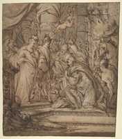 Free download The Continence of Scipio free photo or picture to be edited with GIMP online image editor