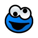 The Cookie Monster  screen for extension Chrome web store in OffiDocs Chromium