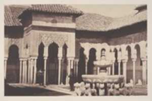 Free download The Court of Lions in the Alhambra, Spain free photo or picture to be edited with GIMP online image editor