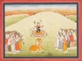 Free download The Creation of Durga: Page from a Dispersed Markandeya Purana: (Stories of the Sage Markandeya) free photo or picture to be edited with GIMP online image editor
