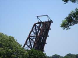 Free download The Crook Point Bascule Bridge or Seekonk River Bridge free photo or picture to be edited with GIMP online image editor