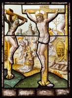 Free download The Crucifixion (one of a set of twelve scenes from The Life of Christ) free photo or picture to be edited with GIMP online image editor