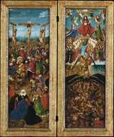 Free download The Crucifixion; The Last Judgment free photo or picture to be edited with GIMP online image editor