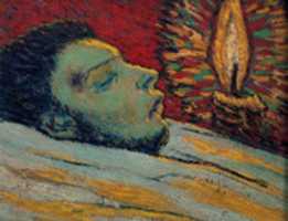 Free download the-death-of-casagemas-1901 free photo or picture to be edited with GIMP online image editor