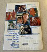 Free download The Disney Channel Magazine May - July 1987 free photo or picture to be edited with GIMP online image editor