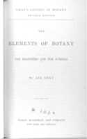 Free download The Elements of Botany for Beginners and for Schools free photo or picture to be edited with GIMP online image editor