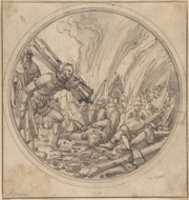 Free download The Emperor Maxentius Ordering the Burning of the Fifty Wise Men... free photo or picture to be edited with GIMP online image editor