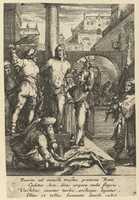 Free download The Flagellation of Christ, from The Passion of Christ (after H. Goltzius) free photo or picture to be edited with GIMP online image editor