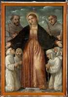 Free download The Flagellation; (reverse) The Madonna of Mercy free photo or picture to be edited with GIMP online image editor