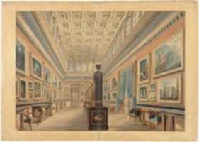 Free download The Flemish Picture Gallery, the Mansion of Thomas Hope, Duchess Street, Portland Place free photo or picture to be edited with GIMP online image editor