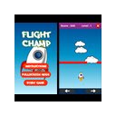 L'écran Flight Champ Game pour l'extension Chrome Web Store dans OffiDocs Chromium