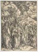 Free download The Four Angels holding the Winds, from The Apocalypse, German edition 1498 free photo or picture to be edited with GIMP online image editor