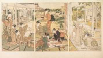 Free download The Four Elegant Accomplishments (Kin ki sho ga) free photo or picture to be edited with GIMP online image editor