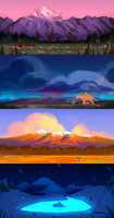 Free download The Four Sacred Mountains of the Navajo free photo or picture to be edited with GIMP online image editor