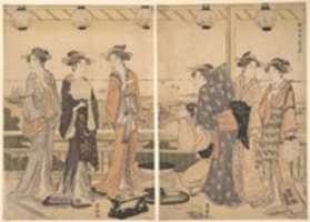 Téléchargez gratuitement la photo ou l'image The Four Seasons in Southern Edo: A Summer Scene (Minami shiki; Natsu [no] kei) à éditer avec l'éditeur d'images en ligne GIMP