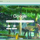 The Garden of Words  screen for extension Chrome web store in OffiDocs Chromium