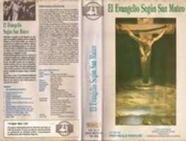 Free download The Gospel According To St Matthew ( Pier Paolo Pasolini, 1964) Argentinian VHS Cover Art free photo or picture to be edited with GIMP online image editor