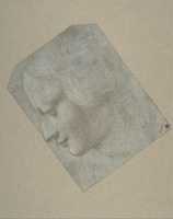 Free download The Head of a Woman in Profile Facing Left free photo or picture to be edited with GIMP online image editor