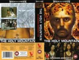 Download gratuito The Holy Mountain VHS Cover Art - Foto o foto gratuite nel Regno Unito da modificare con l'editor di immagini online GIMP