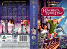 Free download The Hunchback Of Notre Dame UK VHS 2002 Cover free photo or picture to be edited with GIMP online image editor