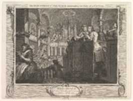 Free download The Industrious Prentice Performing the Duty of a Christian (Industry and Idleness, plate 2) free photo or picture to be edited with GIMP online image editor