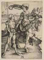 Free download The Lady on Horseback and the Lansquenet free photo or picture to be edited with GIMP online image editor