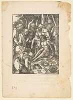 Kostenloser Download The Lamentation, from The Little Passion, Edition Venedig, 1612 Kostenloses Foto oder Bild zur Bearbeitung mit GIMP Online-Bildbearbeitung