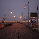 The Larnaca Pier, bathed in golden sunlight  screen for extension Chrome web store in OffiDocs Chromium