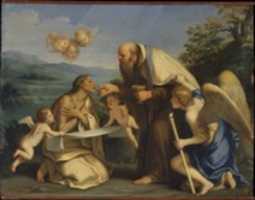 Free download The Last Communion of Saint Mary of Egypt free photo or picture to be edited with GIMP online image editor