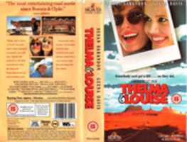 Free download Thelma and Louse UK VHS 1993 Tape free photo or picture to be edited with GIMP online image editor