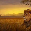The Majestic Male Lion: Guardian of the Wild  screen for extension Chrome web store in OffiDocs Chromium
