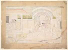 Nala-Damayanti 시리즈의 The Marital Bliss of Nala and Damayanti: Folio 무료 사진 또는 GIMP 온라인 이미지 편집기로 편집할 사진 다운로드