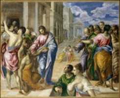 Free download The Miracle of Christ Healing the Blind free photo or picture to be edited with GIMP online image editor