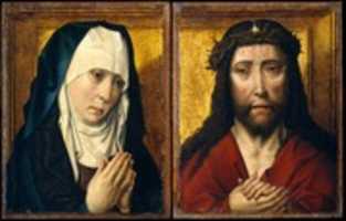Free download The Mourning Virgin; The Man of Sorrows free photo or picture to be edited with GIMP online image editor