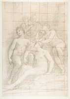 ດາວໂຫຼດຟຣີ The Muses Euterpe, Polyhymnia, Calliope, Clio, ແລະ Terpsichore (recto); Sketch of a Sleeping Child (ກົງກັນຂ້າມ) ຮູບພາບຫຼືຮູບພາບຟຣີທີ່ຈະແກ້ໄຂດ້ວຍຕົວແກ້ໄຂຮູບພາບອອນໄລນ໌ GIMP